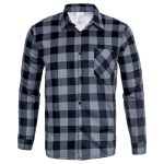 Szürke flanel ing, méret M