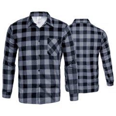 Szürke flanel ing, méret XXL