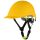 Ipari védősisak Morion sárga