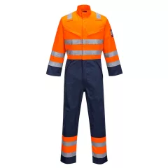 Modaflame RIS navy/narancs overál