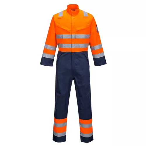 Modaflame RIS navy/narancs overál