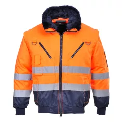 Hi-Vis 3-in-1 Pilota kabát 