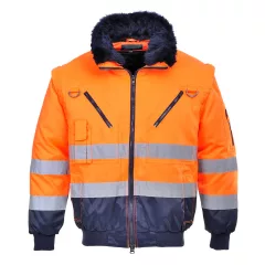 Hi-Vis 3-in-1 Pilota kabát 