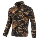  Polár 350g camo fekete megerősített, méret L