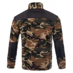  Polár 350g camo fekete megerősített, méret S
