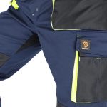  Proman stretch 250-es BIB nadrág, navy blue - méret 48