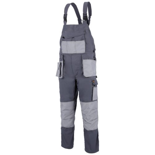  Proman stretch 250-es BIB nadrág, szürke, méret 48