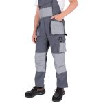  Proman stretch 250-es BIB nadrág, szürke, méret 48