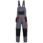  Proman stretch 250 BIB nadrág szürke narancs - méret 48