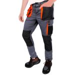  Proman stretch 250-es nadrág, szürke, narancs, méret 60