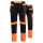  Promonter nadrág 260 fekete narancs HVP méret 58