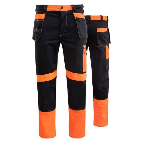  Promonter nadrág 260 fekete narancs HVP méret 60