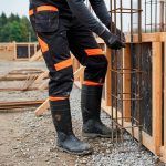  Promonter nadrág 260 fekete narancs HVP méret 60