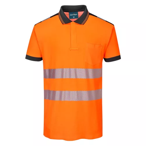 PW3 Hi-Vis galléros póló  S/S