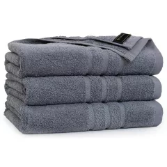 Helios törölköző 50x100 500g. Antracit