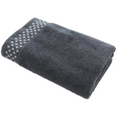 Pamut törölköző korsyka 50x90 480g. Antracit