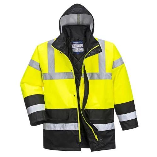 Hi-Vis Kéttónusú Traffic kabát 