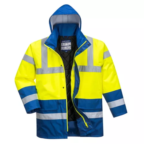 Hi-Vis Kéttónusú Traffic kabát 
