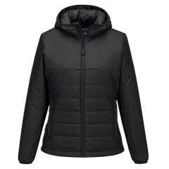 Professional Women's Hooded Insulated Baffle Jacket