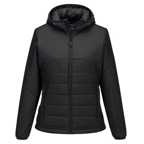 Professional Women's Hooded Insulated Baffle Jacket