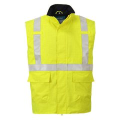 Bizflame Rain Hi-Vis antisztatikus FR lángálló mellény