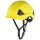 Magasban végzett munkához használt sárga színű Sallet védősisak