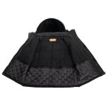  Silvena fekete bélelt kabát - méret XL