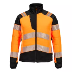 PW3 Hi-Vis Női Hybrid Baffle kabát
