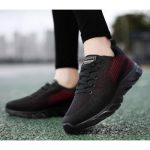 Szabadidő félcipő Vertigo fekete/piros méret 40  