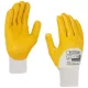 Nitril bevonatos védőkesztyű x-citan sárga 8