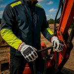 Teljesen bőr védőkesztyű X-DRIVER TPR – méret: 10