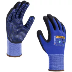 X-FLEX BLUE védőkesztyű 10-es méret