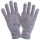  Pamut és poliészter védőkesztyű x-grey 8-as, méret