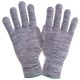  Pamut és poliészter védőkesztyű x-grey 8-as, méret