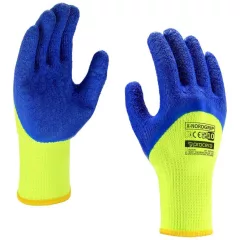 X-NORDGRIP 3/4 latex bevonatú, bélelt kesztyű 10
