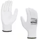 PU bevonatos védőkesztyű x-PUNO fehér  10