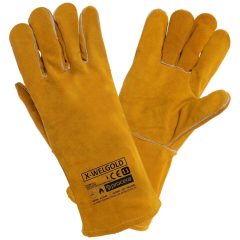  X-welgold bőr hegesztőkesztyű, méret 11