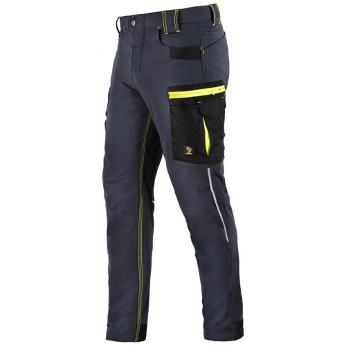 Zico elasztikus deréknadrág antracit/fekete, mérete 58