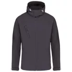 Kariban KA413 FÉRFI KAPUCNIS SOFTSHELL KABÁT 2XL
