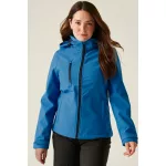 Regatta RETRA702 WOMEN'S VENTURER 3 LAYER HOODED PRINTABLE SOFTSHELL JACKET 14 (L)
