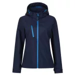 Regatta RETRA702 WOMEN'S VENTURER 3 LAYER HOODED PRINTABLE SOFTSHELL JACKET 20 (3XL)