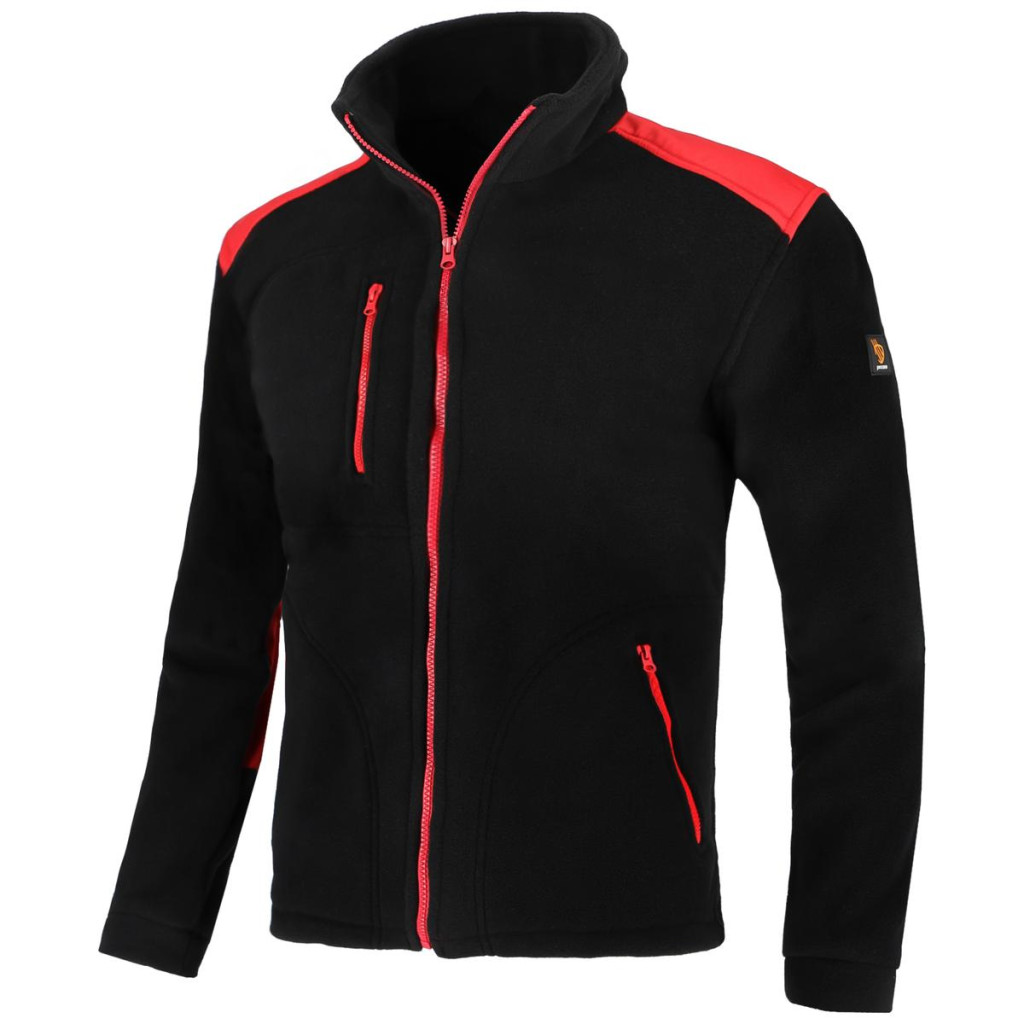 Polár 350 fekete piros méret XXXL